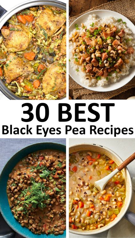 The 30 BEST Black Eyed Pea Recipes. Recipe With Black Eyed Peas, Black Eyed Peas Meal, Black Eyed Peas Dinner Ideas, Dinner With Black Eyed Peas, Soups With Black Eyed Peas, Meals With Black Eyed Peas, Recipes Using Canned Black Eyed Peas, Recipes For Black Eyed Peas, Black Eye Pea Recipes