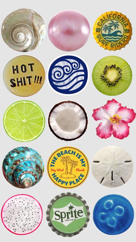 beachy! Tropical Instagram Highlight Covers, Beach Highlights Instagram, Beachy Homescreen, Beachy Words, Beachy App Icons, Summer Phone Theme, Beach Highlights, Ig Icons Highlights Aesthetic, Circle Collage