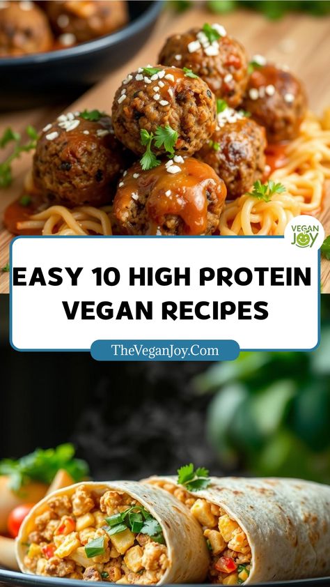 No meat, no problem: 10 protein-rich vegan dishes to try today High Protein Vegetarian Recipes No Tofu, No Meat Protein, Vegan Recipes Protein, Vegan High Protein Meal Prep, Protein Rich Foods Vegetarian, Protein Meals Vegetarian, Protein Without Meat, Protein Vegan Meals, High Protein Vegan Meals