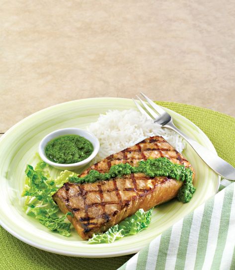 Grilling season doesn't always have to mean steak, check out this recipe for Hawaiian Style Marlin with Poke Sauce that is sure to liven up your summer nights! Marlin Fish Recipes, Hawaiian Marinade Recipe, Blue Marlin Recipe, Hawaiian Steak Recipe, Marlin Recipes, Poke Sauce Recipes, Poke Sauce, Grilling Swordfish Steaks, Rice Sauce