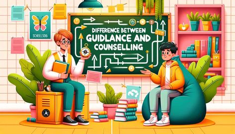 Difference between guidance and counselling Career Decisions, Guidance Counseling, Psychological Well Being, Counseling Kids, Career Choices, Relationship Issues, Life Choices, Coping Strategies, Navigating Life