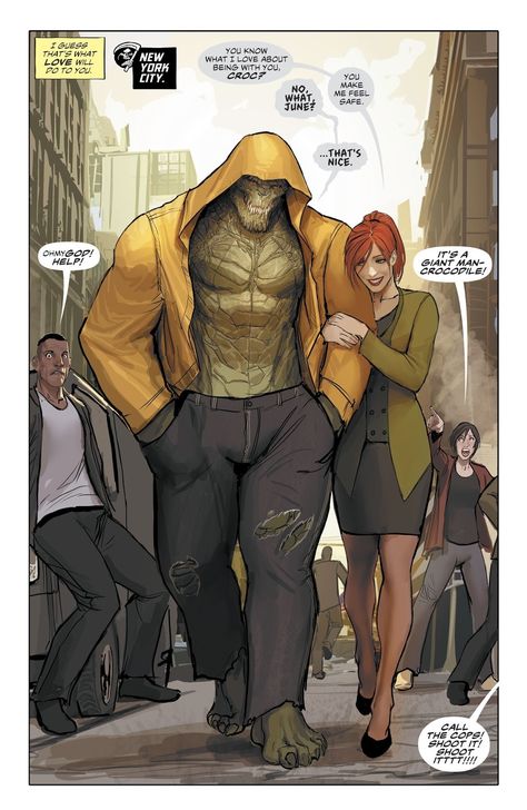 Funny Comic Ideas, Stjepan Sejic, Amazing Boyfriend, Killer Croc, Univers Dc, Dc Memes, Dc Comics Characters, Living Alone, Dc Characters