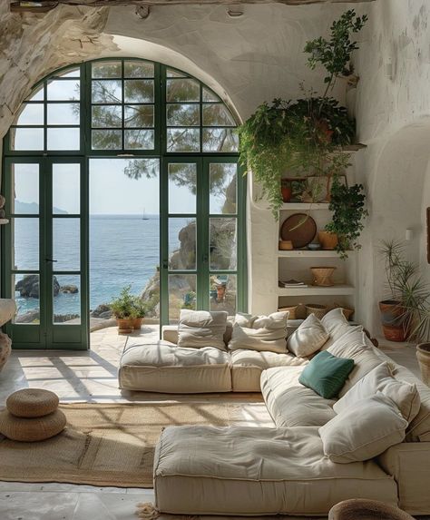 Italian Vacation Home, Italian House Interior Living Room, Italian Room Aesthetic, Italian House Interior, Italian Home Aesthetic, Italian Villa Interior, Italy House, Italy Home, Italian House