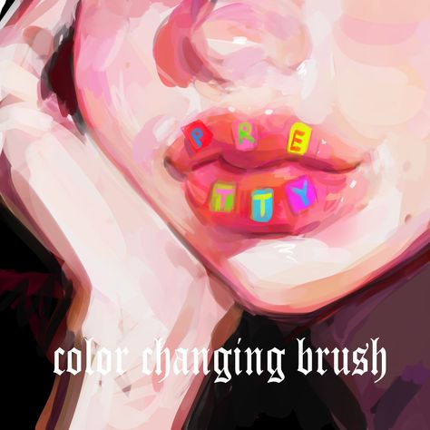 color changing brush! - CLIP STUDIO ASSETS Lineart Clip Studio Paint, Free Csp Brushes, Clipstudio Brushes Free, Clip Studio Paint Brushes Coloring, Brushes For Clip Studio Paint, Clip Studio Brushes Free, Csp Brushes Free, Clip Studio Paint Brushes Free, Clipstudio Brushes