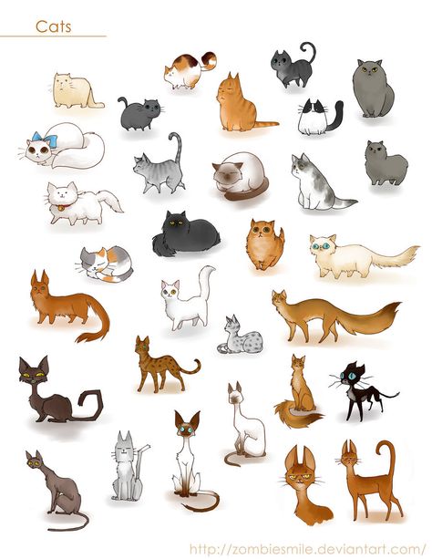 Cartoon Kittens, Drawing Eyes, Image Chat, Cat Character, Cats Illustration, Persian Cat, Arte Animal, 영감을 주는 캐릭터, Mallard