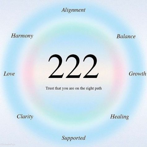 222 Meaning, 111 Angel Number, Spiritual Angels, Angel Number 222, Angel Number Meanings, Gratitude Affirmations, Number Meanings, Tarot Learning, Manifestation Board