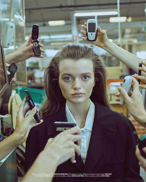 Social Media Editorial, Effects Of Social Media, Being An Influencer, Vogue Portugal, Kim Possible, Try Harder, Vogue Italia, Creative Direction, Social Media Influencer