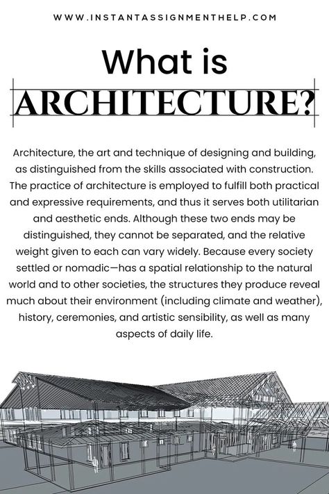 What is architecture explain? Architecture Tips And Tricks, Architecture Tips Student, Architecture Facts, What Is Architecture, Essay Layout, Architectural Sections, Architecture Development, Business Books Worth Reading, Good Writing