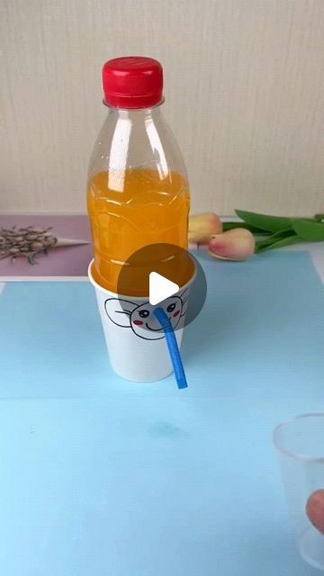 Diy Water Bottle Crafts, Diy Water Dispenser, Kids Handicraft, How To Make Water, Prek Teacher, Homemade Toys, Diy Water, Family Crafts, April 7