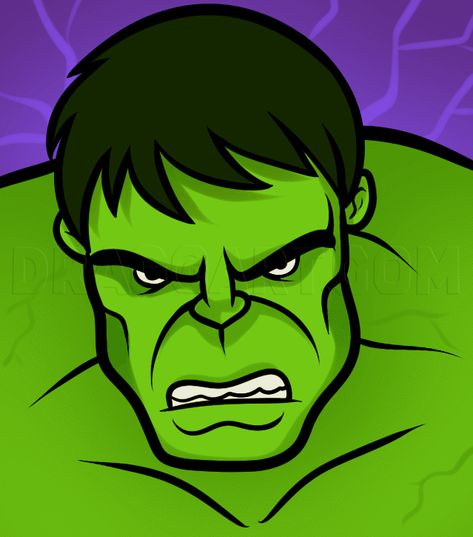 Another face that will be in the new Avengers movie is of course The Incredible Hulk. You guys know I just had to make a tutorial on this face even th Hulk Canvas Painting, Hulk Painting, Hulk Face, Marvel Character Design, Hulk Art, Drawing Superheroes, Avengers Characters, Guy Tang, Marvel Drawings