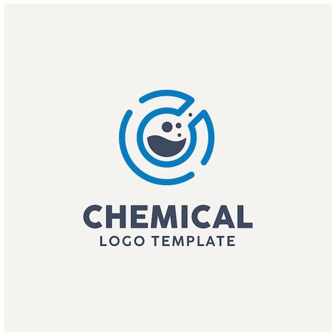 Chemical Logo Design, Chemical Company Logo, Science Logo Design, Chemistry Logo, Science Logo, Chemical Engineering, Letter C, Initial Letter, Emblem Logo