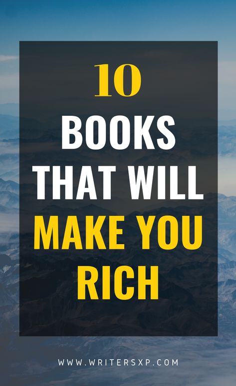 Here's the list of books that can make you rich and financially independent. Books Money, Money Secrets, Entrepreneurship Books, Science Of Getting Rich, Publish A Book, Entrepreneur Books, Book Advertising, Traditional Books, Investing Books