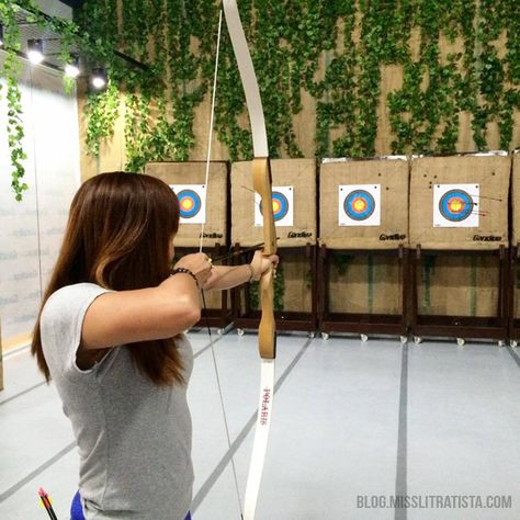 Archery Range Aesthetic, Indoor Archery Range Home, Home Archery Range, Archery Room, Archery Basics, Indoor Archery Range, Bow And Arrow Target, Archery Aesthetic, Archery Lessons