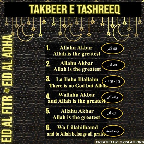 Takbeer Tashreeq For Eid Ul-Fitr and Eid Al-Adha 2020 Eid Ul Adha Takbeer, Takbeer Eid Ul Adha, Eid Takbeer, Eid Prayer, Eid Ul Azha, Surah Fatiha, Hajj Pilgrimage, Allah Loves You, Eid Ul Fitr