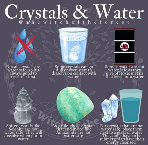 Crystal Meanings Charts, Chakra For Beginners, Crystal Cleansing, Psychic Development Learning, Crystal Care, Old Crafts, Crystal Healing Chart, Natural Philosophy, Magic Spell Book