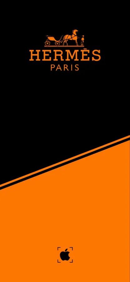 Download Orange And Black Hermes Apple Wallpaper | Wallpapers.com Apple Watch Hermes Wallpaper, Hermes Logo Wallpaper, Hermes Watch Face, Hermes Wallpaper Iphone, Hermes Apple Watch Face Wallpaper, Hermes Wallpaper, Apple Watch Hermes, Hermes Apple Watch, Hermes Logo