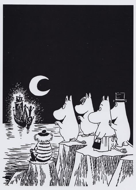 Moomin Poster, Moomin Wallpaper, Arts And Crafts Kitchen, Art Alevel, Moomin Valley, Tove Jansson, Postcards For Sale, Comic Illustration, Cute Images