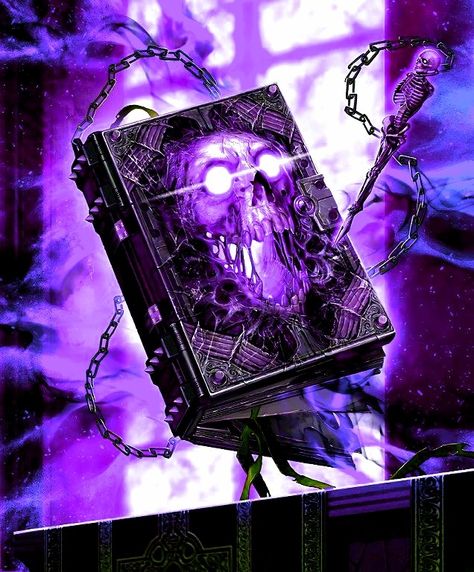 Magic Grimoire Art, Darkhold Book, Dark Magic Book, Animation Blender, 3d Product Animation, Book Of Spells, D D Items, Product Animation, Dreamy Artwork