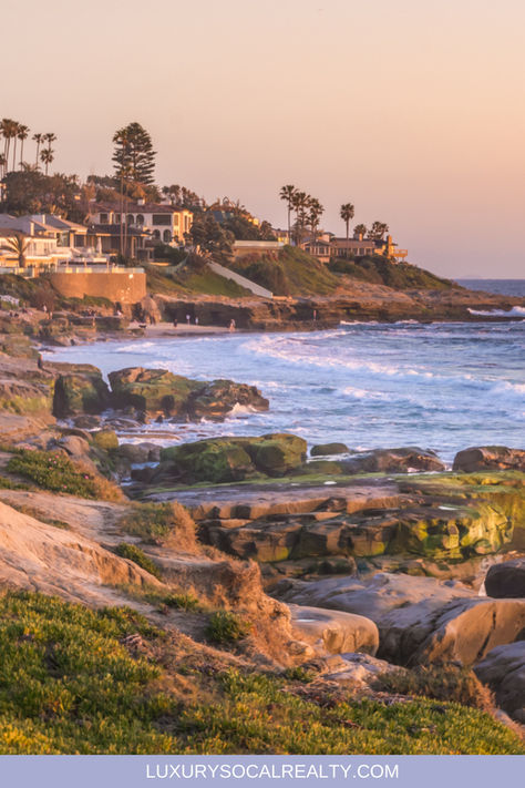 Nestled in the picturesque coastal enclave of La Jolla, a beach house offers a luxurious retreat. With stunning ocean views, upscale amenities, and elegant coastal decor, this sanctuary provides a perfect blend of comfort and sophistication. Experience the epitome of coastal living in this exquisite La Jolla beach house by LUXURYSOCALREALTY.COM La Jolla California Homes, La Jolla Restaurants, La Jolla Houses, Elegant Coastal Decor, Beach Houses For Sale, La Jolla San Diego, La Jolla Beach, Beachfront House, La Jolla California