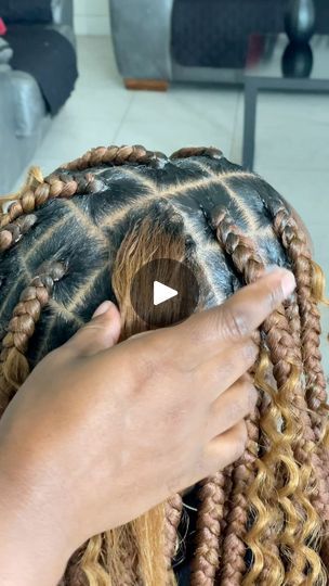 953K views · 12K reactions | Large Boho Knotless 😍 | Watch me slay my clients large boho Knotless braids ☺️ I used my Braid & Loc Gel on the mold 🔥to order Braidlikeapro.net 🛒 Location: Poinciana Florida... | By Braids By Koya | Facebook Jumbo Locs Black Women, Big Boho Braids, Large Boho Knotless Braids, Large Boho Knotless, Loc Gel, Jumbo Boho Knotless Braids, Large Knotless Braids, Boho Knotless Braids, Boho Knotless