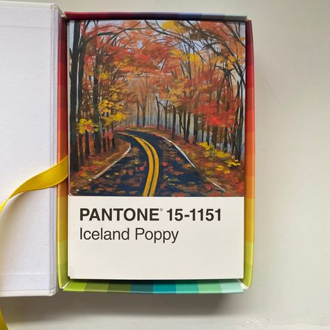 pantone postcards art (•◡•) / Pantone Card Art, Pantone Postcards, Pantone Cards, Pantone Challenge, Pantone Art, Postcard Painting, Card Painting, Canvas Art Painting Abstract, Gouache Illustrations