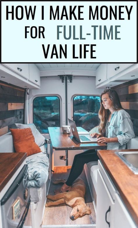 This is how I make money on the road to support my travels! Kombi Home, Van Life Diy, Living On The Road, Bus Life, Camper Van Conversion, Van Living, Travel Van, Camper Life, Van Camping