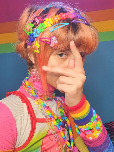 Toola Roola, Decora Hair, Decora Outfits, Decora Aesthetic, Dark Decora, Clowncore Aesthetic, Decora Fashion, Decora Harajuku, Harajuku Decora