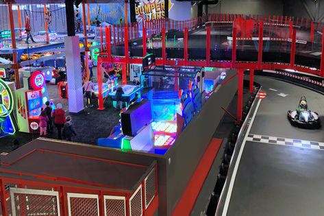 Is New England's Biggest Family Entertainment Center the "Apex" of Fun for Boston Kids? Rustic Entertainment Center, Old Entertainment Centers, Storage Entertainment Center, Tv Entertainment Centers, Diy Entertainment, Arcade Game Machines, Rustic Tv Stand, Things For Kids, Dream Mansion