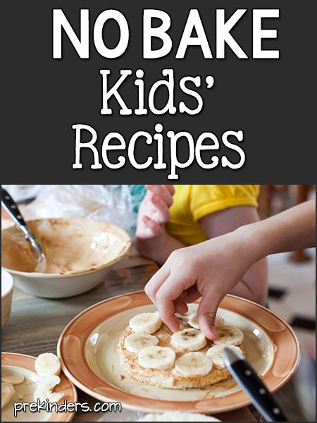 Here are some recipes I have used when "cooking" with kids in the classroom. Because we often do not have access to heat, these are no-cook recipes that No Bake Kids Recipes, Cooking Preschool Activities, Cooking Activities For Preschoolers, Preschool Cooking Activities, Kids Cooking Activities, Ideas For Cooking, Cooking With Toddlers, Preschool Cooking, Cooking Theme