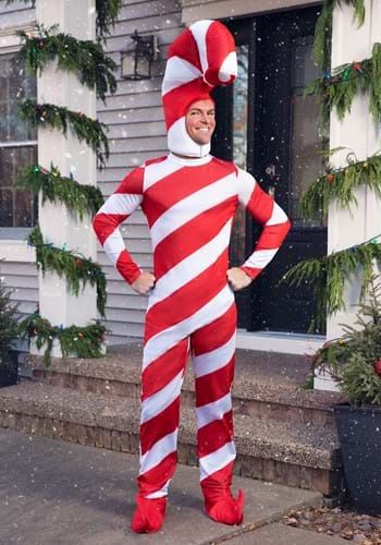 Halloween Christmas Costumes, Christmas Theme Costumes, Holiday Characters Costumes, Christmas Themed Costumes, Candy Cane Costume Diy, Funny Christmas Party Themes, Candy Cane Dress Up Day, Christmas Characters Costumes, Crazy Christmas Outfits