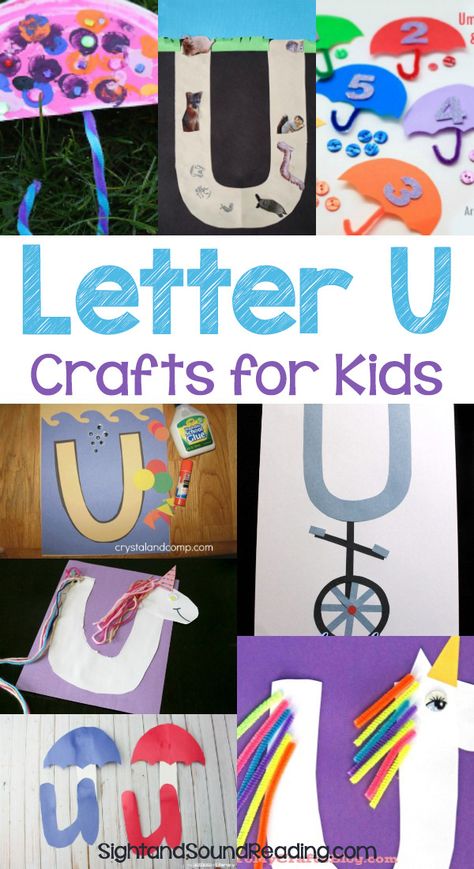 Letter U Crafts Letter U Crafts for preschool or kindergarten - Fun, easy and educational! Students will have fun learning and making these fun crafts! M Projects For Preschool, Letter M Lesson Plans Preschool, M Phonics Activities, Letter Mm Crafts For Preschool, M Letter Activities For Preschool, Letter M Art Preschool, Letter M Activity For Preschoolers, Preschool Letter M Crafts, Letter M Crafts For Kindergarten