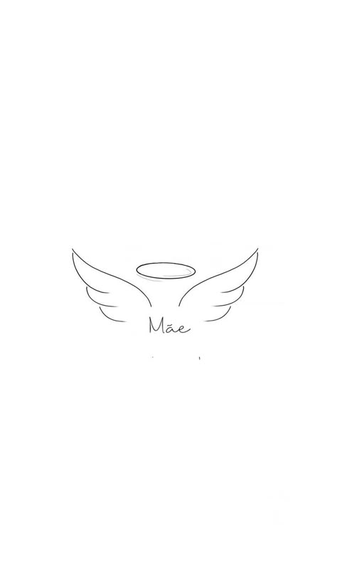 Strength Small Tattoo For Women, Angel Date Tattoo, Wings With Letter Tattoo, Aesthetic Angel Wings Tattoo, Angel Wings Simple Tattoo, Letter With Angel Wings Tattoo, Fineline Angel Wing Tattoo, Angel Wings Tattoo With Date, Angel Wings With Name Tattoo