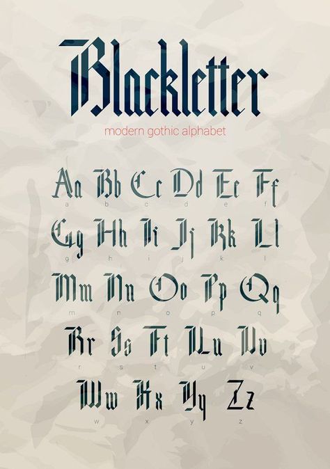 medieval font Modern Gothic Font, Old English Alphabet, Medieval Font, Gothic Alphabet, Alfabet Font, Gothic Lettering, Blackletter Font, English Fonts, Gothic Font