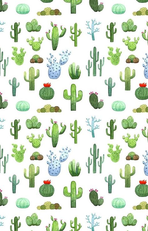 Watercolor Cactus Watercolor Cactus, Cactus, Samsung Galaxy, Skin, Pattern