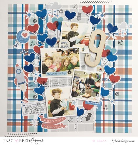 Hi friends, today I've got a cool hybrid scrapbook layout for you with full process over on my YouTube channel! This layout is on the up and up with all the best elements from this collection that will make your spirit soar. Come see all the details, link in bio! #tracireeddesigns #trdoverthemoon #theresamoxley #hybridscrapbooking #scrapbookprintable #scrapbooklayout #kidsscrapbookalbum #scrapbookyourkids Hybrid Design, Same Love, Scrapbook Album, Creative Team, Scrapbook Layout, Over The Moon, My Youtube Channel, All The Best, Youtube Channel