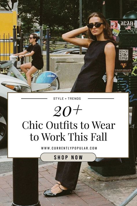 Discover 20+ chic outfits perfect for your fall capsule wardrobe that blend business casual with on-trend pieces. From classic blazers to the best work pants, these outfits will keep your style fresh and polished. Ideal for creating a versatile wardrobe that works both in and out of the office. Get inspired to build your ultimate fall work capsule wardrobe now. Outfits To Wear To Work, Office Capsule Wardrobe, Work Capsule Wardrobe, Fall Work Outfits, Best Work Pants, Fall Business Casual Outfits, Work Capsule, Fall Workwear, Capsule Wardrobe Work