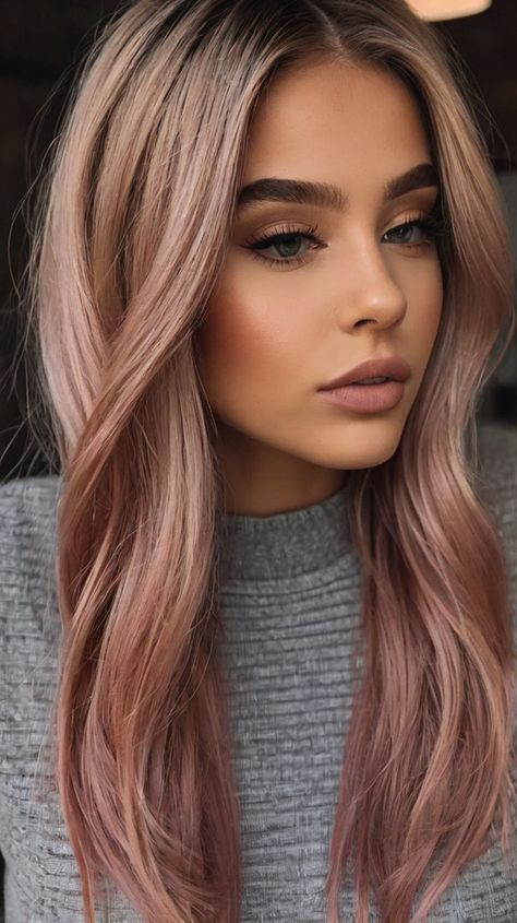 january hair color ideas Hair Color Brown With Highlights, Glossy Hair Color, Choosing Hair Color, January Hair Color Ideas, Brown With Highlights, Honey Highlights, Bright Highlights, Hair Color Brown, Latest Hair Color