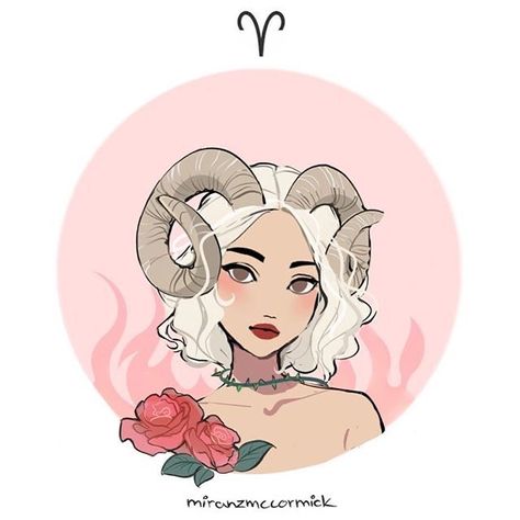 Aries Illustration, Aries Wallpaper, Aries Art, The Zodiac Signs, Zodiac Art, Zodiac Signs, Signs, Instagram