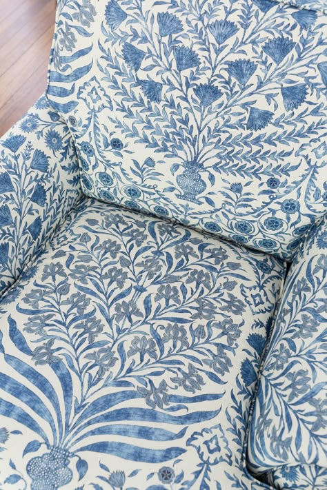 lee jofa sameera fabric in blue:indigo Lee Jofa Sameera Fabric, Lee Jofa Sameera, Sameera Lee Jofa, Blue Upholstery Fabric For Chairs, Blue Living Room Chairs, Lee Jofa Wallpaper, Quadrille Fabric, Lee Jofa Fabric, Design Darling