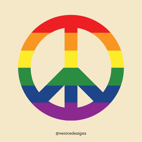 Rainbow Pride Peace Sign Gay Symbols, Bird Outline, Graphic Design Elements, Happy Pride, Cave Paintings, Sports Day, The Pride, Lgbt Pride, Rainbow Pride