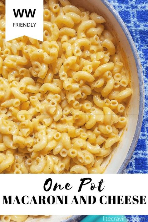 Fancy Mac And Cheese, Lite Cravings, Ww Sides, Cravings Recipes, Weigh Watchers, Macaroni And Cheese Recipe, Weight Watcher Dinners, Easy Pasta Salad, Yummy Pasta Recipes