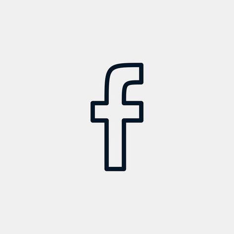 Facebook Logo, Facebook Icons, Black App, Minimalist Icons, Apple Icon, App Pictures, Iphone App Layout, Iphone Photo App, Iphone App Design