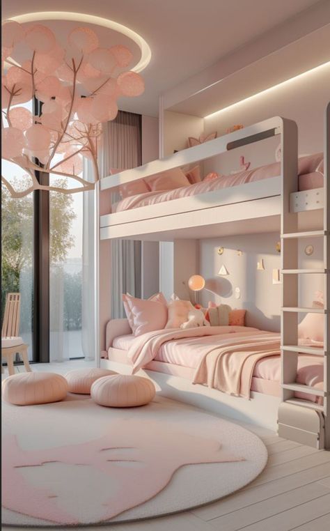 Discover inspiring cozy and luxurious bedroom ideas tailored for teen girls. From stylish decor tips to practical design solutions. Starry Wallpaper, Bunk Beds For Girls Room, Starry Ceiling, Bed For Girls Room, Girls Bunk Beds, Luxury Kids Bedroom, Newborn Room, Starlit Sky, Dark Stars