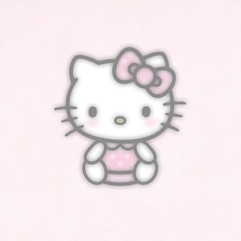 Hello Kitty Clipart, Cute Text Symbols, Pink Wallpaper Hello Kitty, Hello Kitty Baby, Hello Kitty Images, Soft Pink Theme, Iphone Wallpaper Kawaii, Emo Wallpaper, Hello Kitty Characters