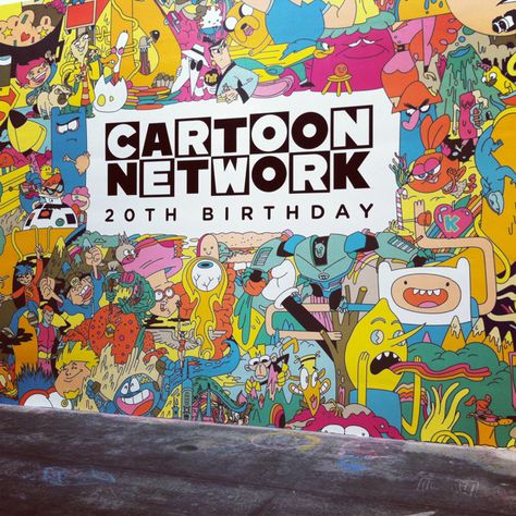 Cartoon Party Decorations, Cartoon Network Theme Party, Cartoon Network Party Decorations, Cartoon Network Birthday Party, Cartoon Party Theme, Cartoon Network Party, Cartoon Network 90s, Cartoon Theme Birthday Party, Happy Birthday Cartoon