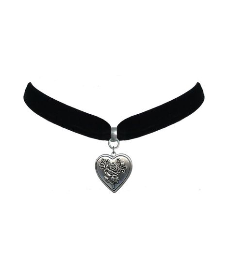 Heart Rose Locket Handmade Choker Necklace | Real Working Locket – The Bullish Store Choker 90s, Rose Locket, 90s Choker, Handmade Choker Necklace, Handmade Chokers, Black Velvet Choker, Heart Rose, Velvet Heart, Heart Locket Necklace