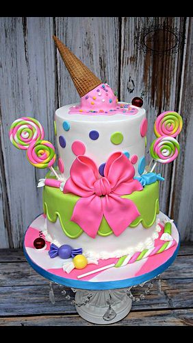 Candy Cake Trendy Birthday Themes, Candyland Cake, Candy Theme Birthday Party, Candy Birthday Cakes, Candy Land Birthday Party, Candy Birthday Party, Candyland Birthday, Candy Cakes, Candy Cake