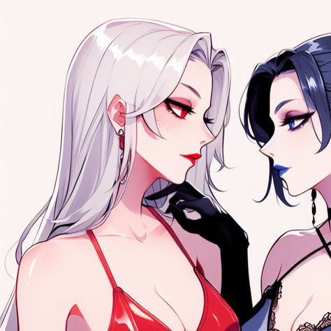 ashe 💌 widowmaker <33 overwatch, ow2, matching icons/pfp Ashe Pfp Ow2, Matching Ow Pfp, Female X Female Matching Pfp, Girl Matching Pfp Friends, Overwatch Matching Profile Pictures, Ashe Widowmaker, Matching Pfp Lesbian Couple Aesthetic, Matching Female Pfps, Matching Lesbian Pfp Icons