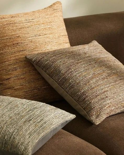 Bringing a combination of soft bouclé yarns, Vista by Weave Home (pictured in three colourways) is a timeless cushion with a unique and visually appealing finish. If you are loving the gorgeous cocoa and caramel tones that are trending, pop over to Ink and Brayer and explore our new season cushions. Wonderfully textural and delicious! Follow the link in our bio to shop SHOP BY PRODUCT> CUSHIONS> NEW SEASON ARRIVALS #designercushions #cushions #pillows #cushioncombos #pillows #designerpill...