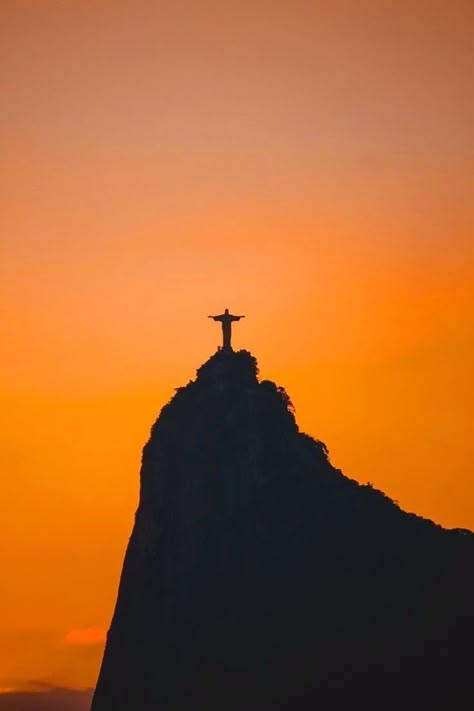 Orange + Core + Aesthetic, Brazil Wallpaper, Brazil Life, Brazil Vibes, Brazil Trip, City Of God, Christ The Redeemer, Brazil Travel, Orange Aesthetic